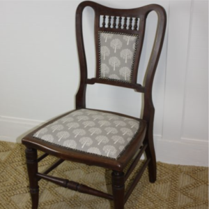 Antique Oak Occasional Chair