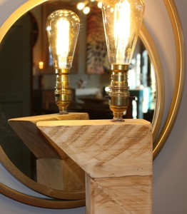 Bespoke Handmade Rustic Lamp